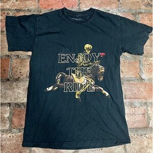 Travis Scott “Enjoy the Ride” Glow in the Dark Black T-Shirt